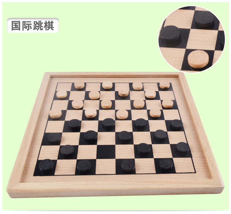 象棋益智棋类双陆棋游戏玩具浙江木妈妈玩具有限公司多功能游戏盒