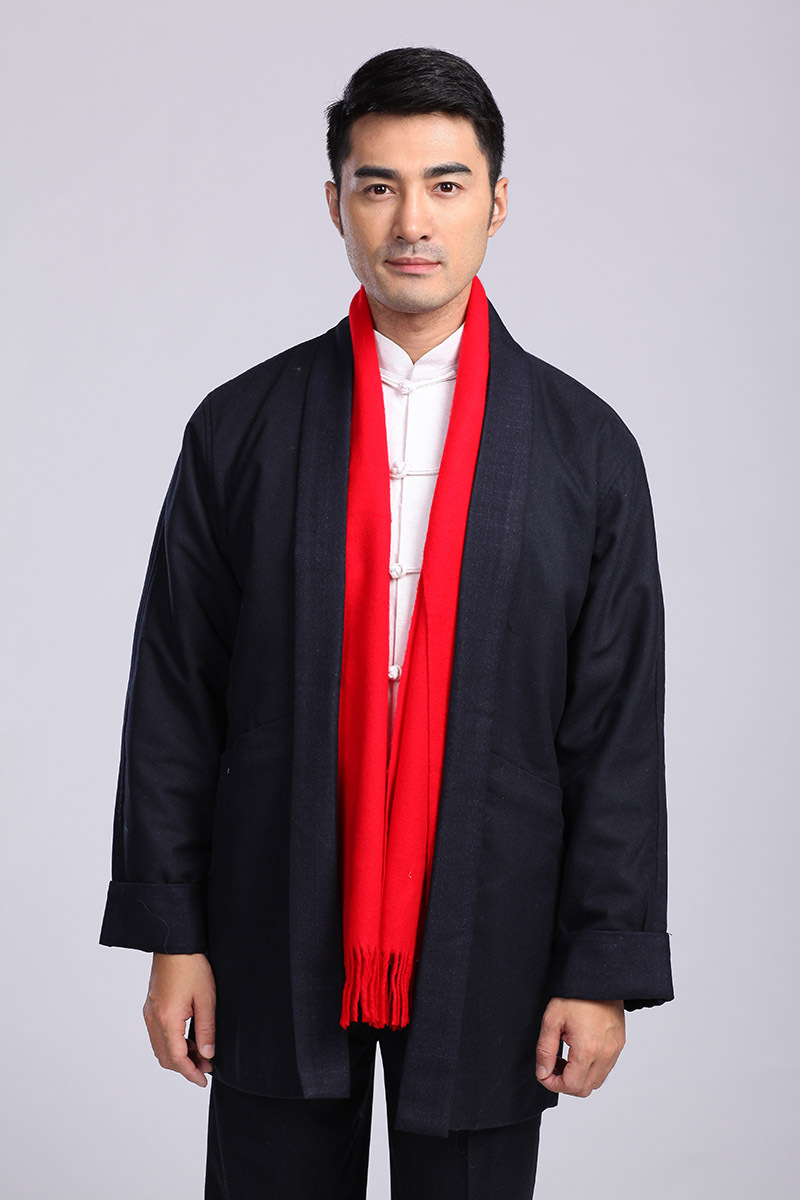 0成交1343套中山装立领韩版西服修身2351-2爸爸唐装中式汉服爷爷中国