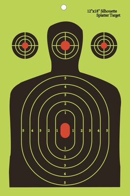 东莞 深圳 广州 人形飞溅效果靶子 动物狩猎打靶纸 变色靶纸靶标