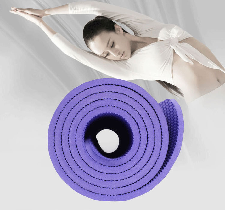 瑜伽垫初学8mm加长愈加防滑健身垫子加厚加宽60cm无味瑜.