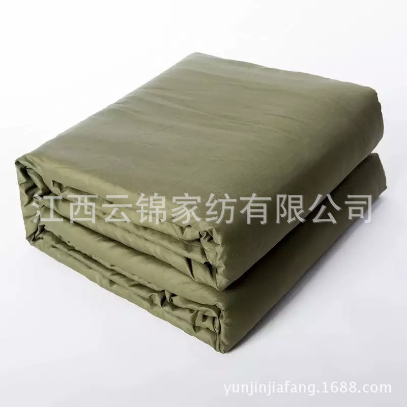 供应 棉花被 单人学生 纯棉花被子军棉被 幼儿园被子 垫被