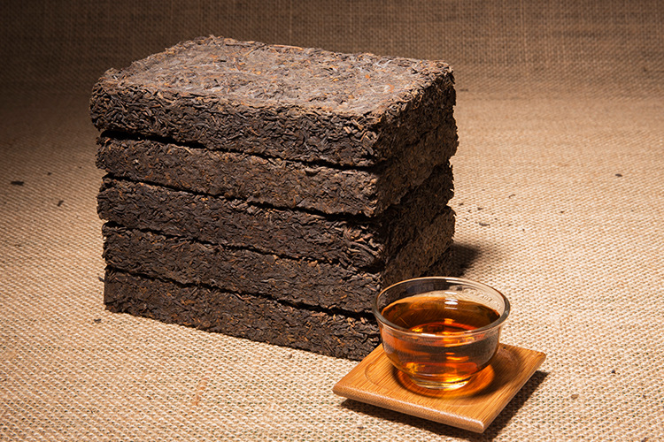 金花黑茶茯砖茶叶