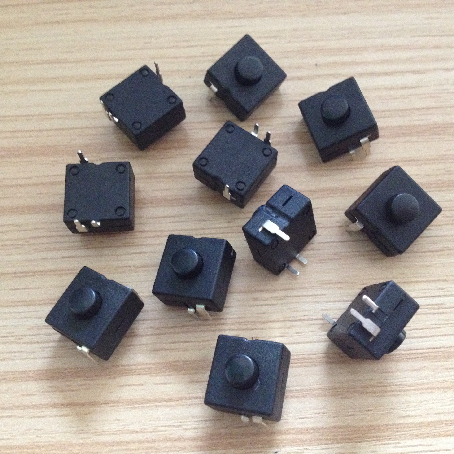 生产按钮开关 12*12手电筒按键开关 一开一关