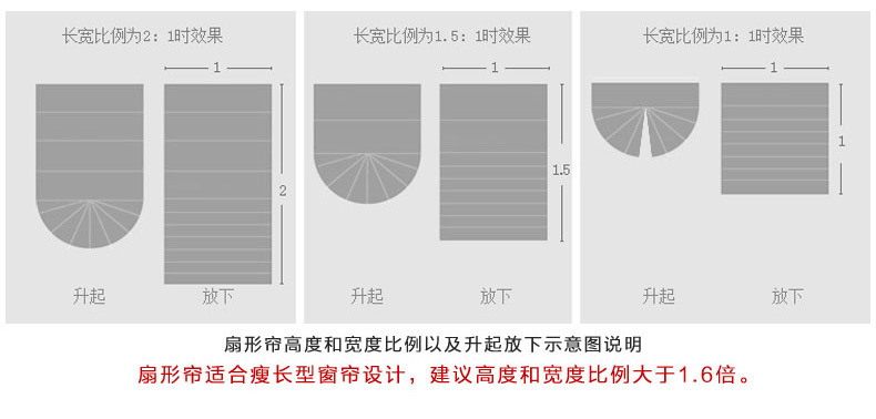 客厅卧室扇形雪尼尔罗马帘现代简约地中海升降卷帘定制成品窗帘