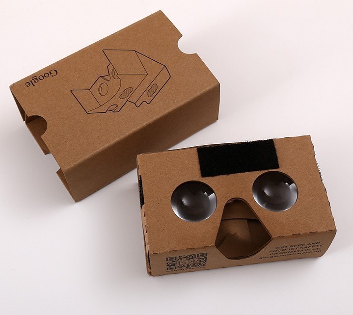 厂家google cardboard 3d眼镜  谷歌二代虚拟现实眼镜 6寸  纸盒