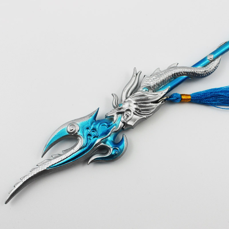 剑侠情缘3 剑网三橙武 天策碎魂长枪 合金武器兵器