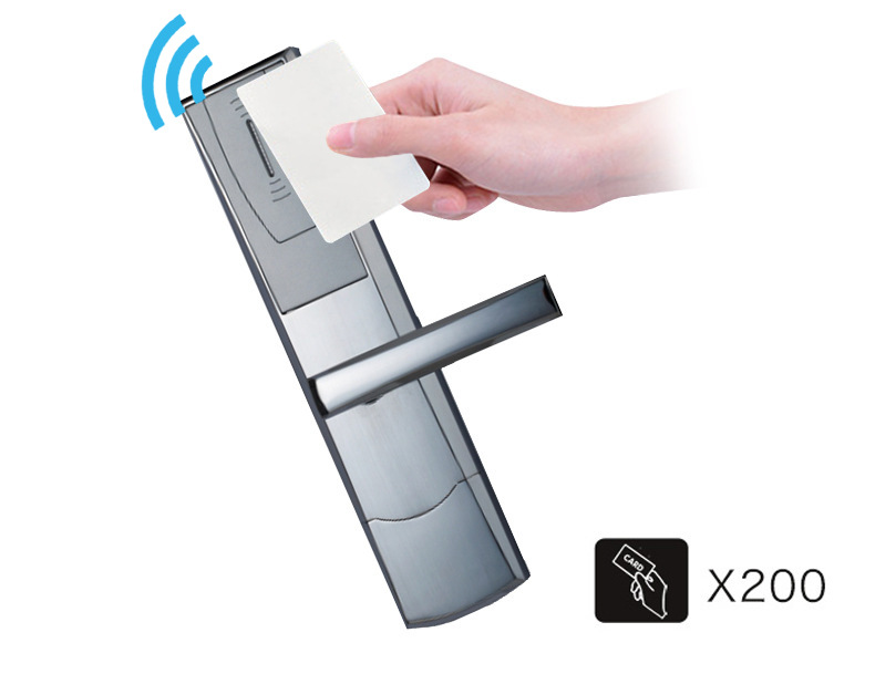 厂家直销感应卡ic卡锁磁卡锁酒店门锁感应宾馆刷卡门锁智能门.