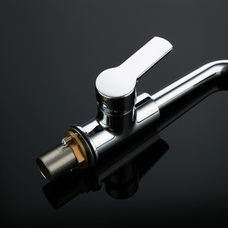 新款全铜冷热面盆水龙头 混水阀环保无铅抬起式洗脸盆