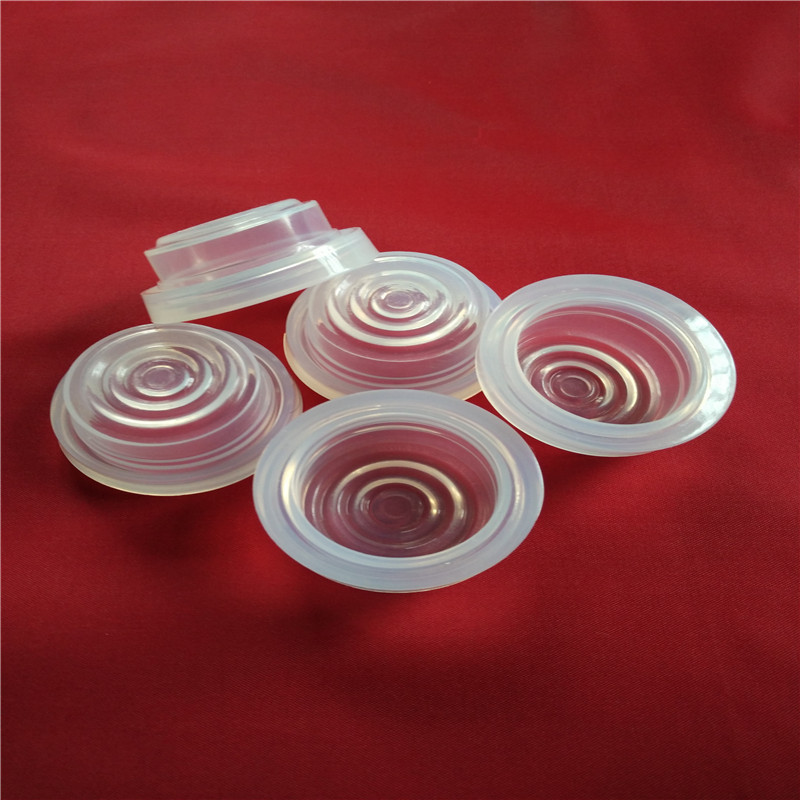 电动吸奶器硅胶配件食品级透明皮碗动力泵吸力小碗气缸吸盘