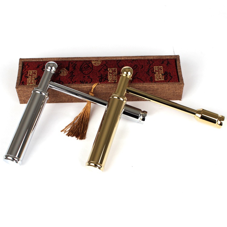 寻龙尺纯铜能量探测祥龙棒开光纯铜风水占卜杖地灵探龙针水脉仪