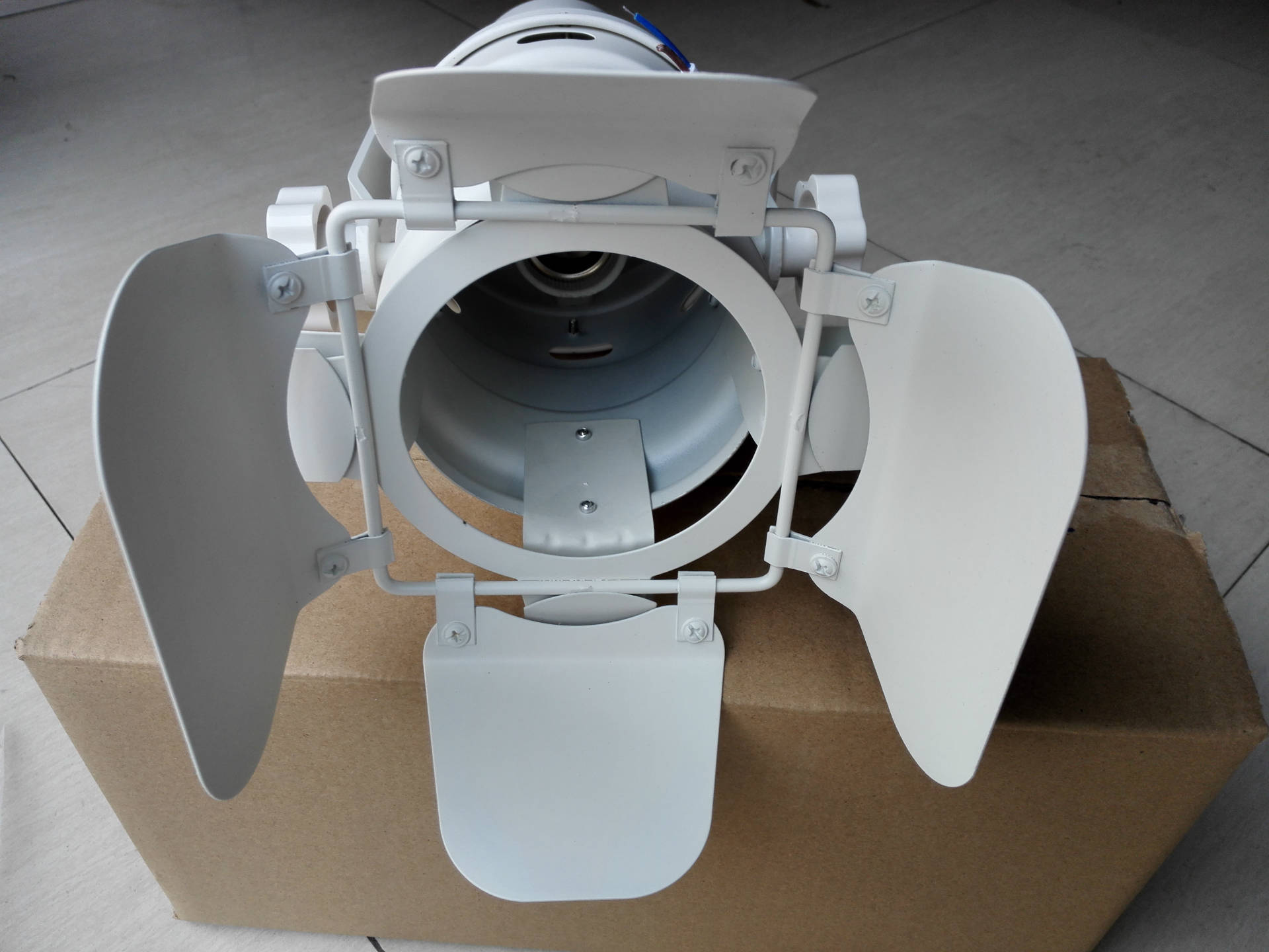 吸顶轨道par30舞台射灯架美式loft