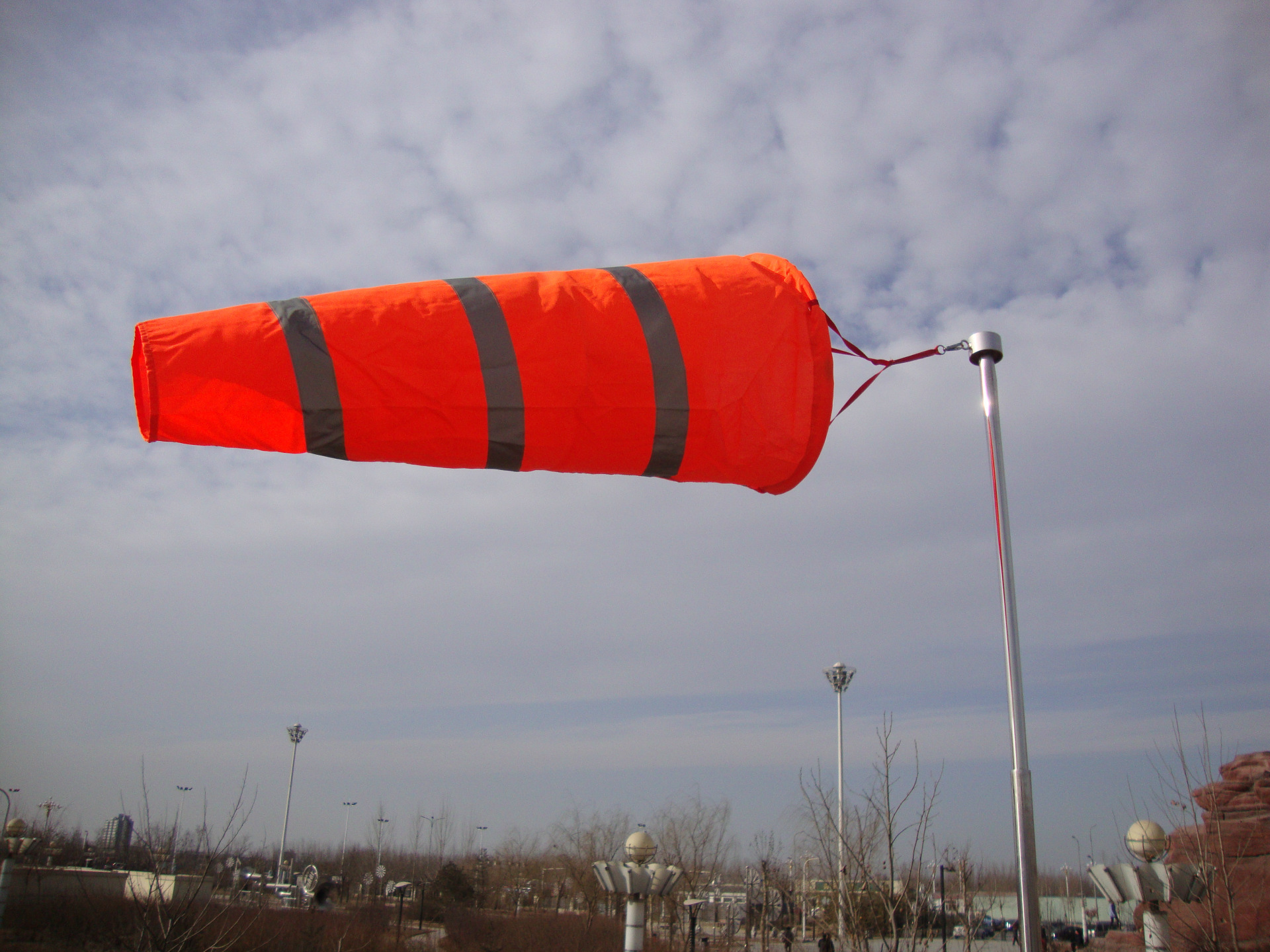 厂家定做常规风向袋 夜间专用反光型风向袋