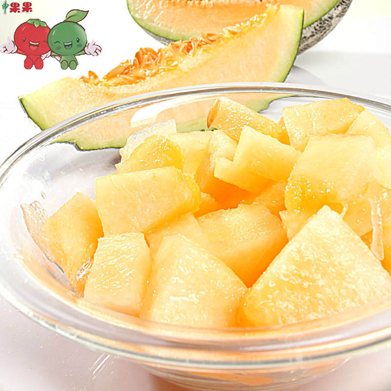 正宗新疆哈密瓜6000g两个装新鲜爽口水果西州蜜甜瓜一件代发