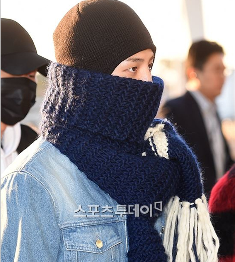 bigbang 权志龙同款秋冬加厚毛线帽子 个性保暖潮帽