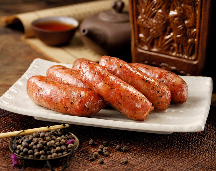 店内新品香肠 台湾风味烤香肠香嫩风味真空包装香肠1.9k.