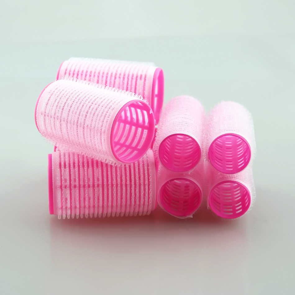 卷发筒8支装 艳影新款自粘发卷diy塑料时尚美人空气刘海发卷厂家