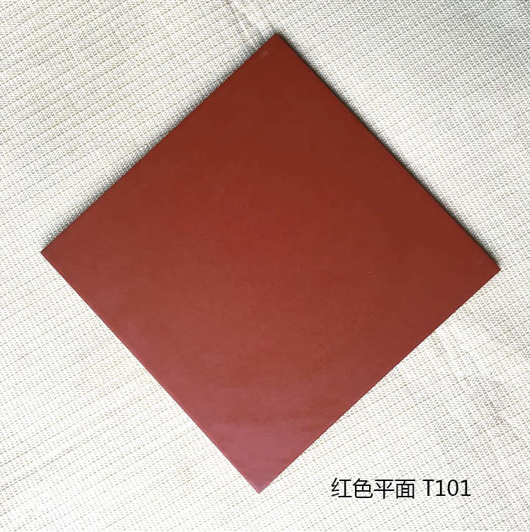 佛山瓷砖300x300红缸砖广场户外吸水砖阳台厨卫防潮耐磨仿古砖