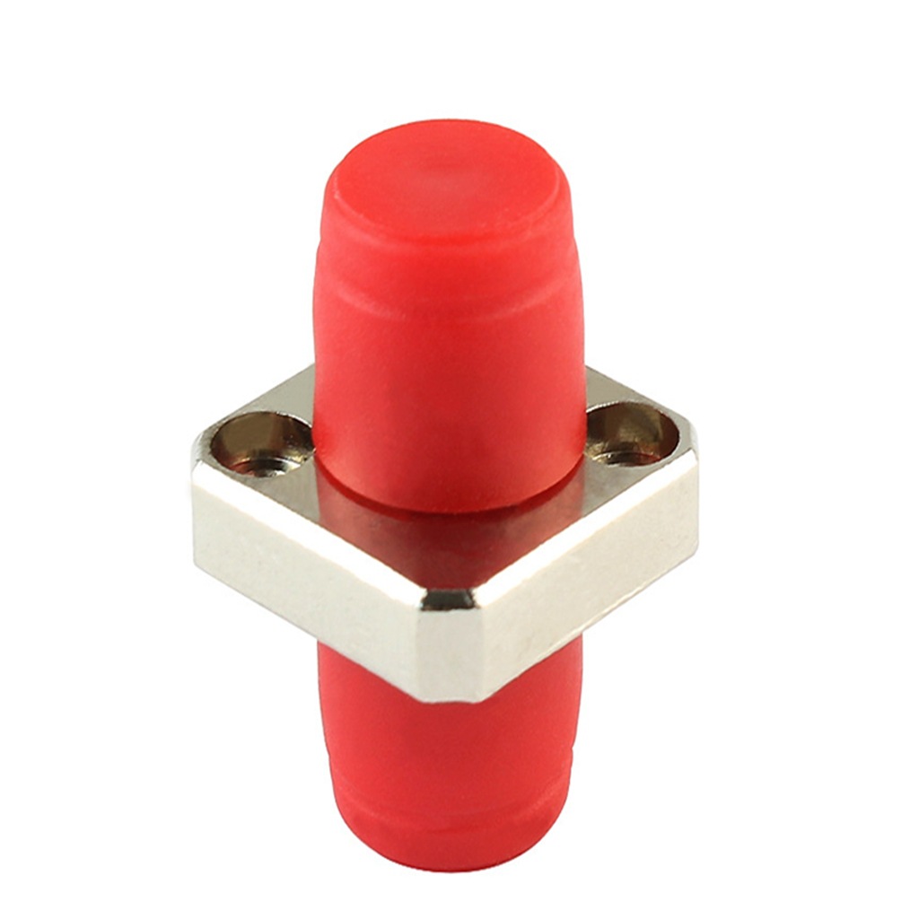 法兰fc/apc方形一体光纤铜材质适配器 fc光纤法兰