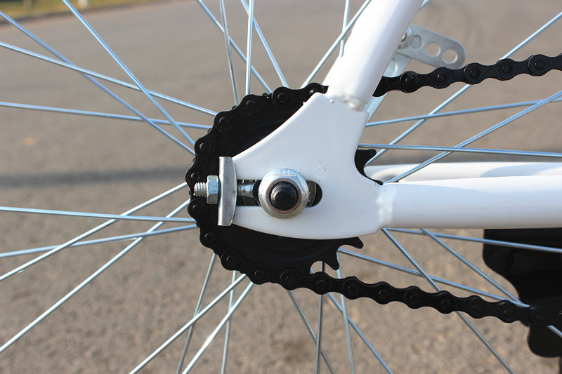 新死飞自行车26寸40刀圈倒刹倒骑活飞单