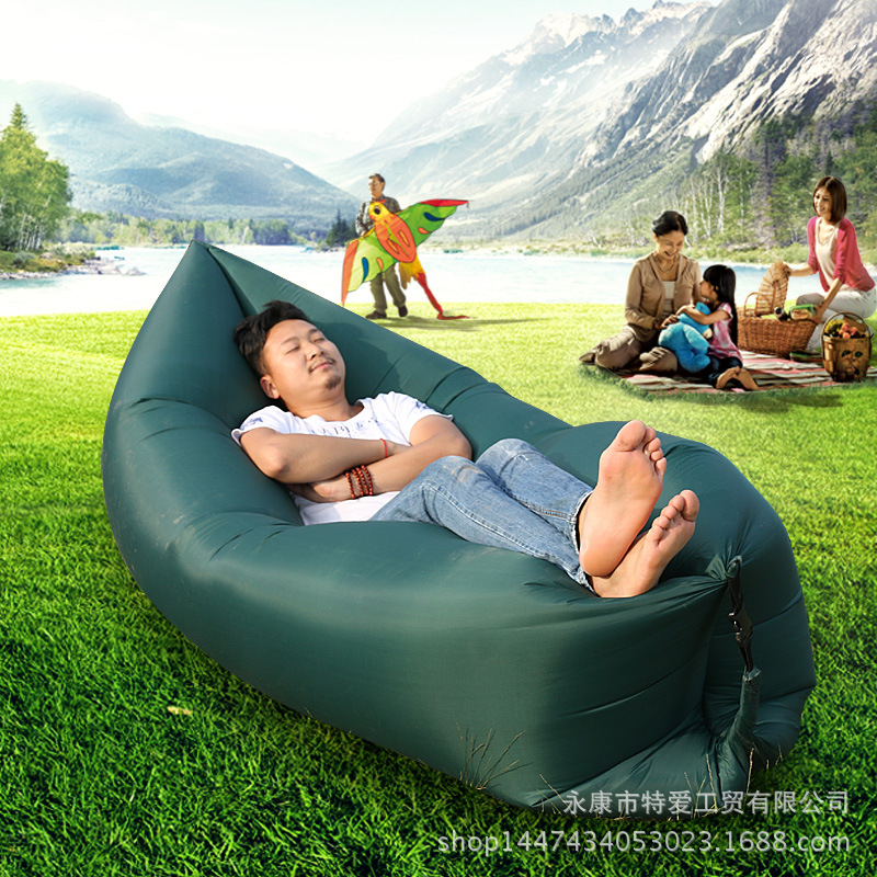 空气沙发便携式充气沙发懒人沙发 单人空气沙发床沙滩懒人睡袋