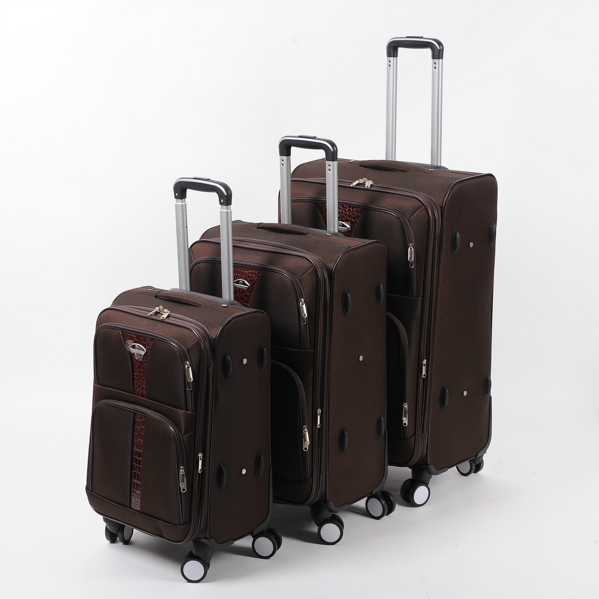 爆款牛津布拉杆箱 复古帆布万向轮旅行箱