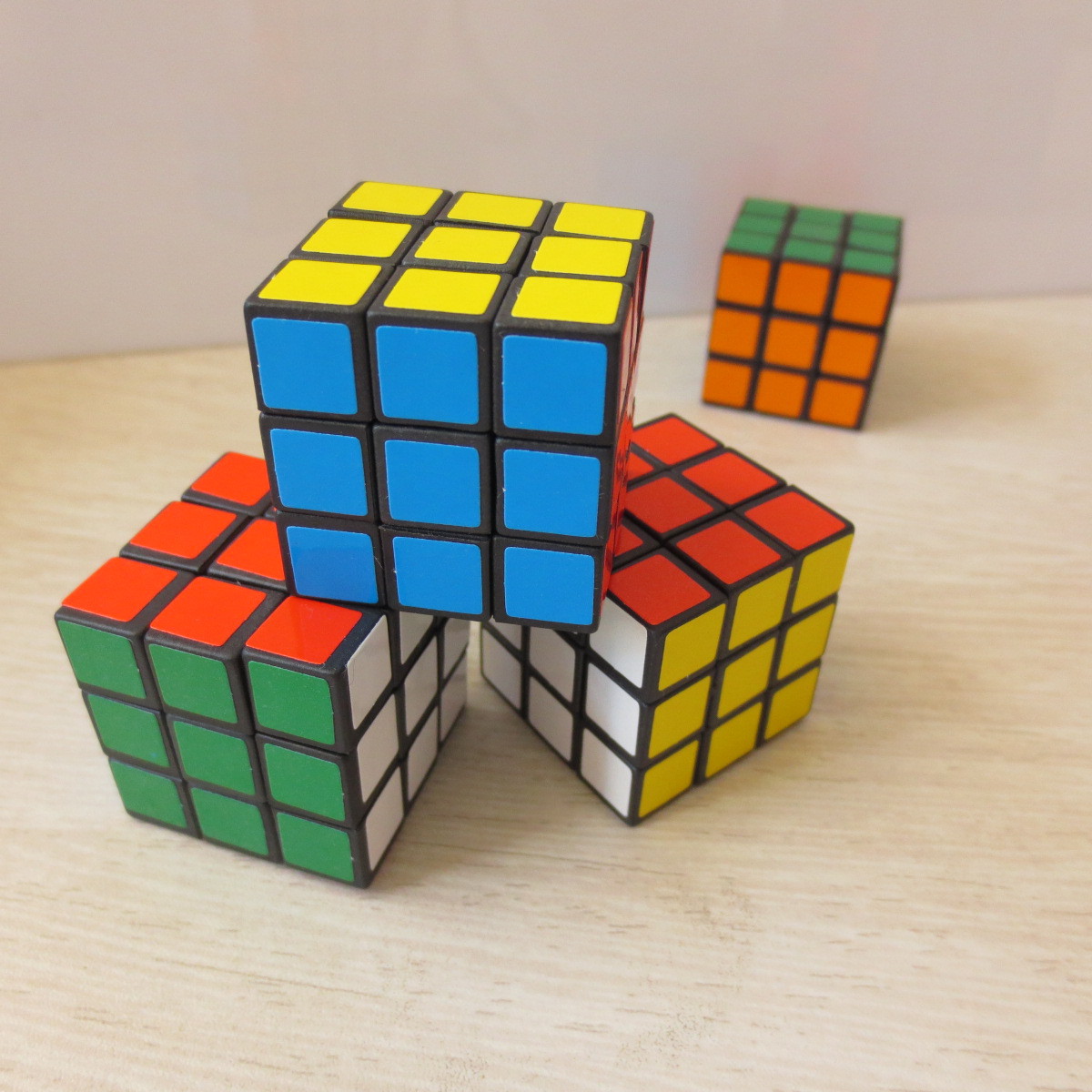 拼图魔方益智玩具智力三阶广告魔方3cm折叠魔方促销广告小魔方