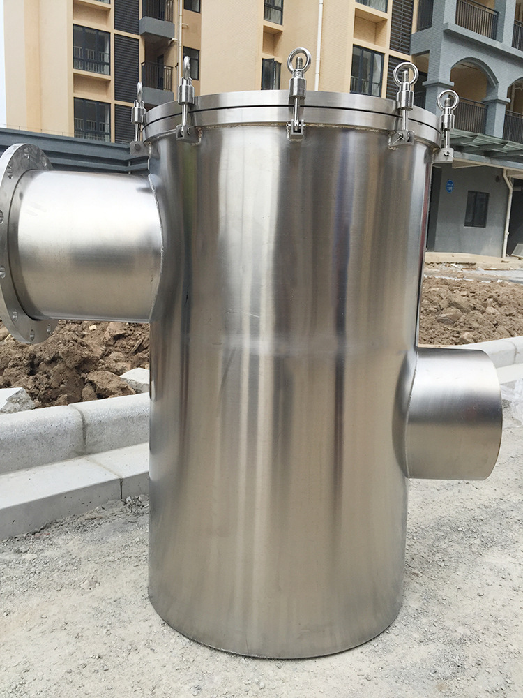 不锈钢雨水弃流器弃流装置雨水收集器雨水自动过滤器雨水节能系统