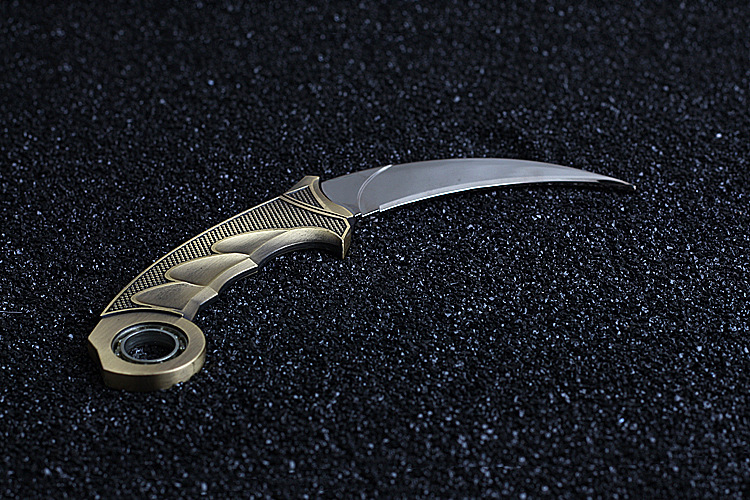 cf穿越武器 20厘米鹰爪匕首 未开刃 对装穿越兵器模型周边