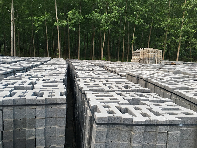 护坡砖 河道护坡工程彩色连锁水泥砌块 现货量大可定做 厂家批发