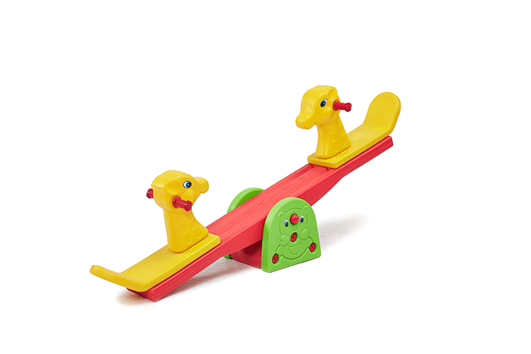 儿童跷跷板双人跷跷板双人摇马进口塑料跷跷板质量保证批发