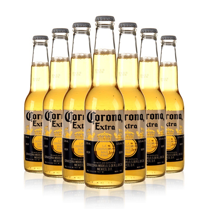 墨西哥进口科罗娜瓶装啤酒330ml24
