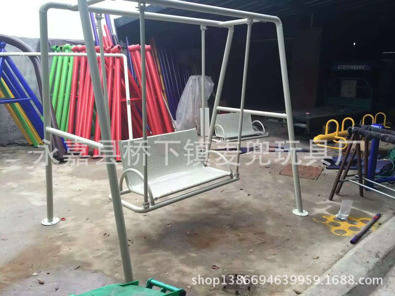 户外娱乐器材 儿童秋千 户外秋千架 厂家直销 秋千批发 游乐设备