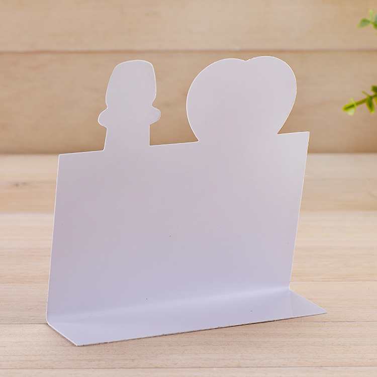 厂家直销立牌pvc台卡 酒水广告宣传立式桌牌 优质pvc异形台卡批