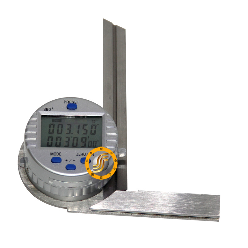 顺丰金数显万能角度尺 sfj360度电子角度规 数字万向角度测量尺