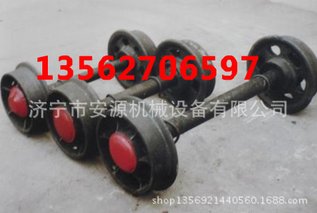 矿车轮对_