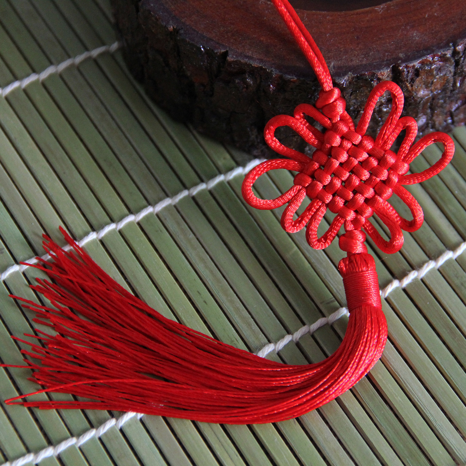 6盘吉祥结小中国结挂饰 挂历礼品专用小中国结 义乌中国结厂家