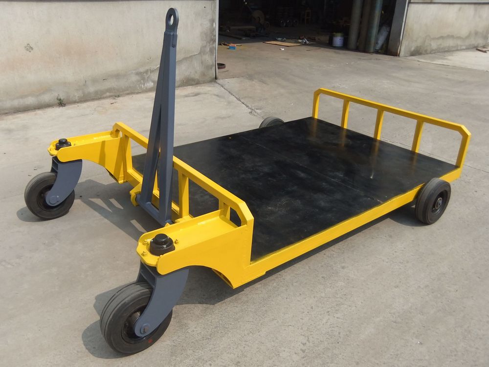 超低位型牵引平板车拖车 带斜坡升降尾板平板拖车挂车 小挖机拖车