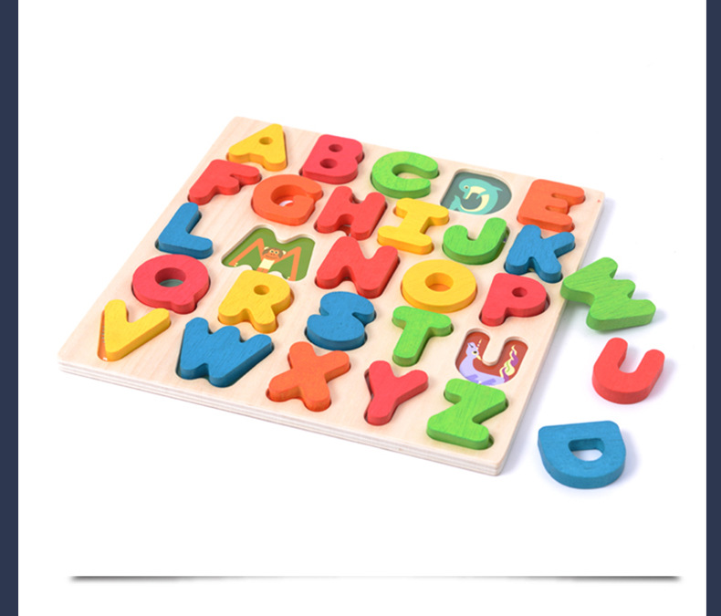 弥鹿mideer数字母男孩女宝宝拼图幼儿童早教智力玩具积木2-3-5岁