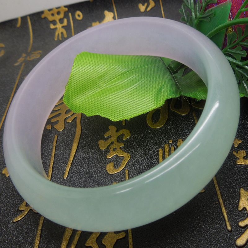 高仿缅甸翡翠冰种紫罗兰手镯 翡翠手镯批发 玉石批发款