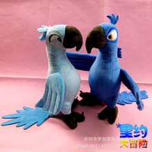 鹦鹉毛绒玩具公仔 礼品儿童生日礼物来图来样设计