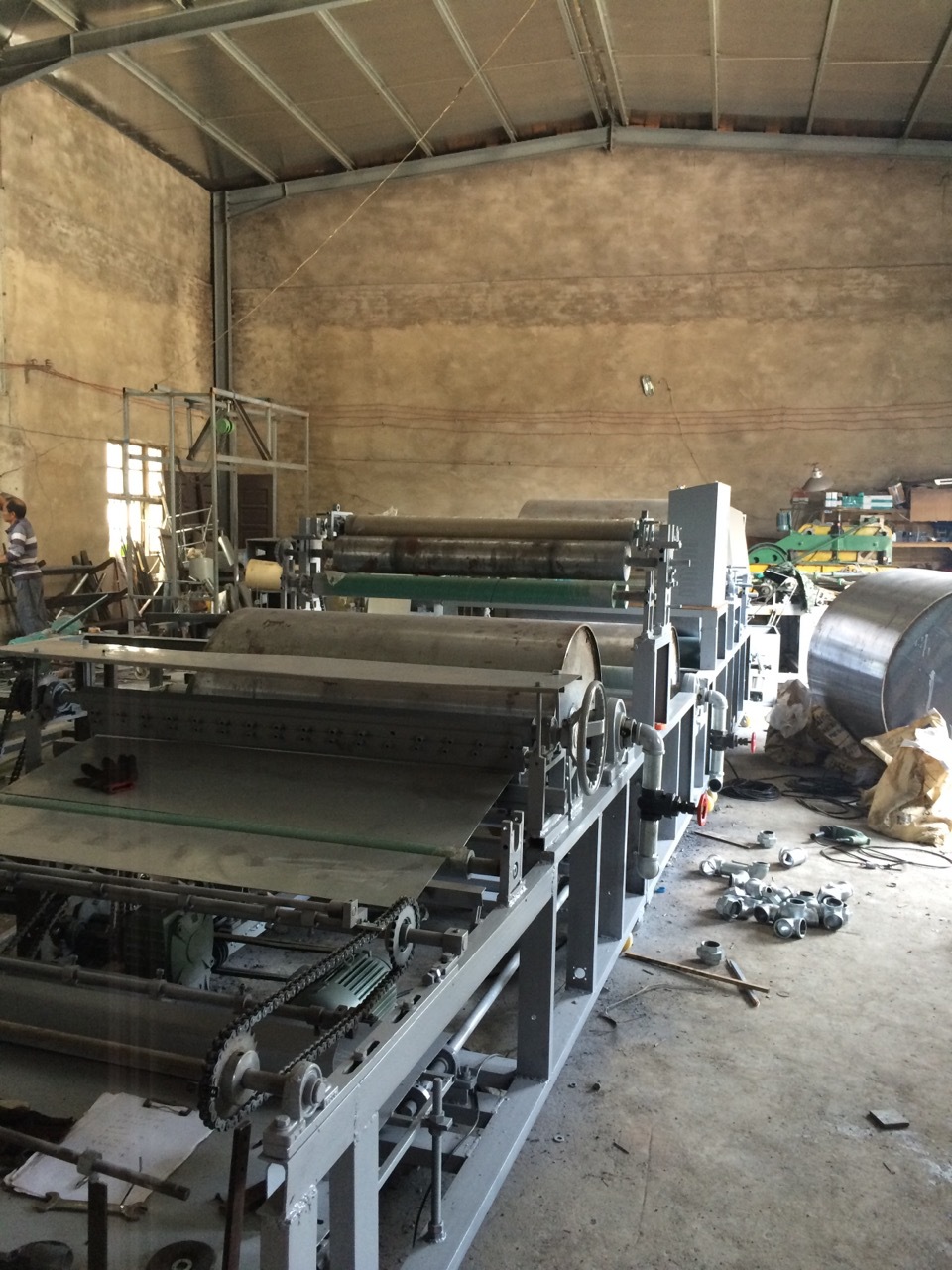 厂家供应最新款全自动辊筒式锡箔机,钱纸机,烧纸机