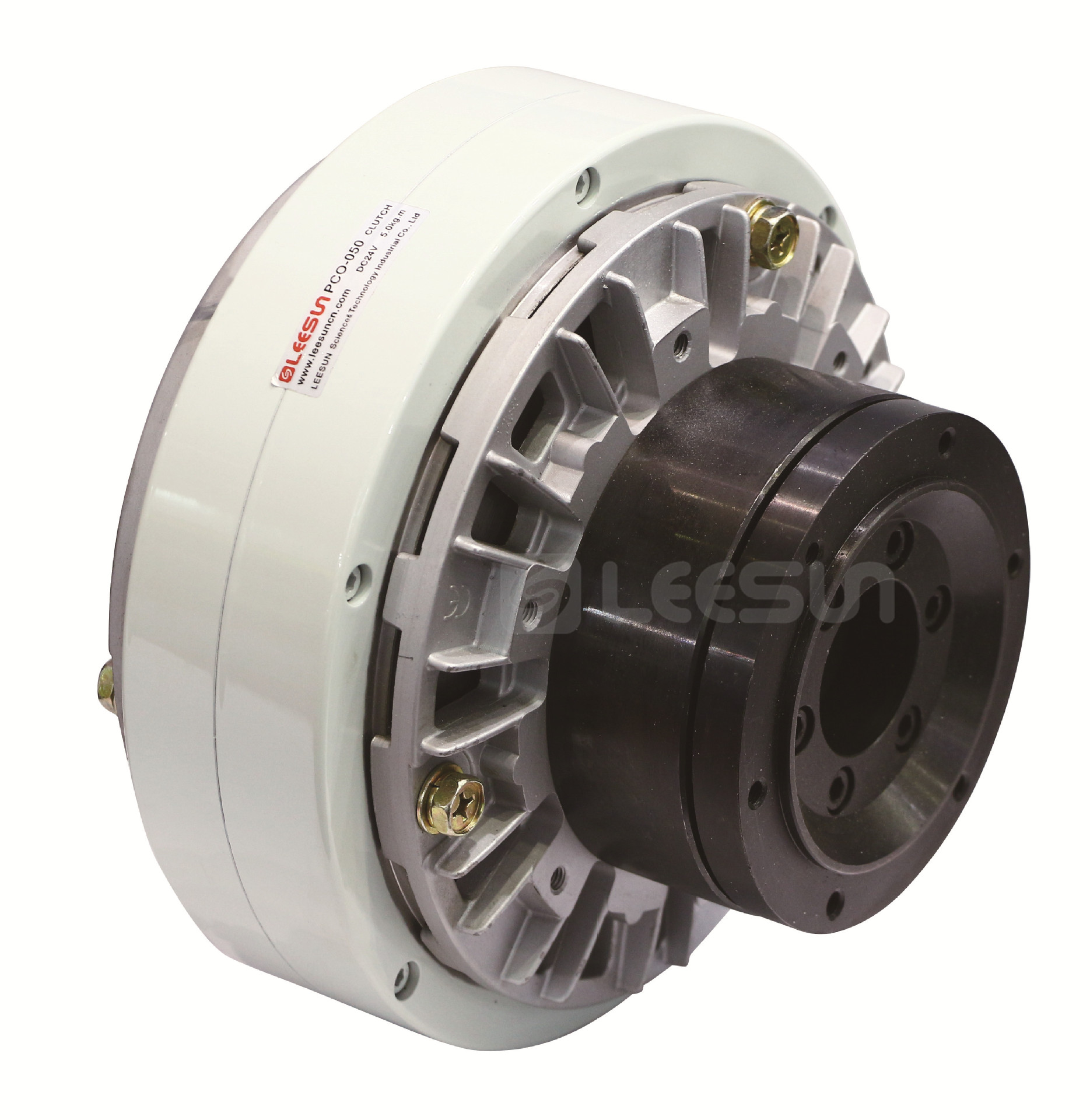 台湾leesun利迅 空轴内旋型磁粉离合器 张力控制离合刹车pco-050