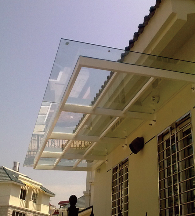 铝合金雨棚_花园铝合金遮阳雨棚花园露台棚 简易门头 厂家直销 - 阿里