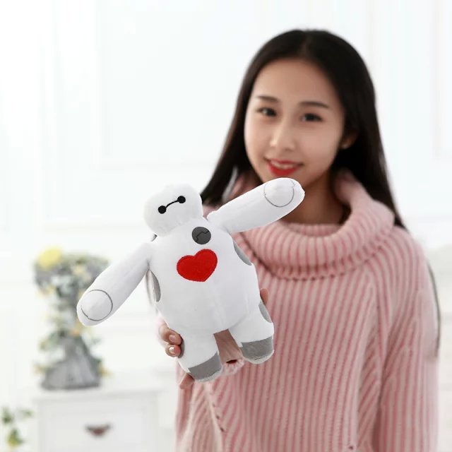 爱心大白公仔 毛绒玩具大号布娃娃抱枕儿童玩偶生日礼物送女生