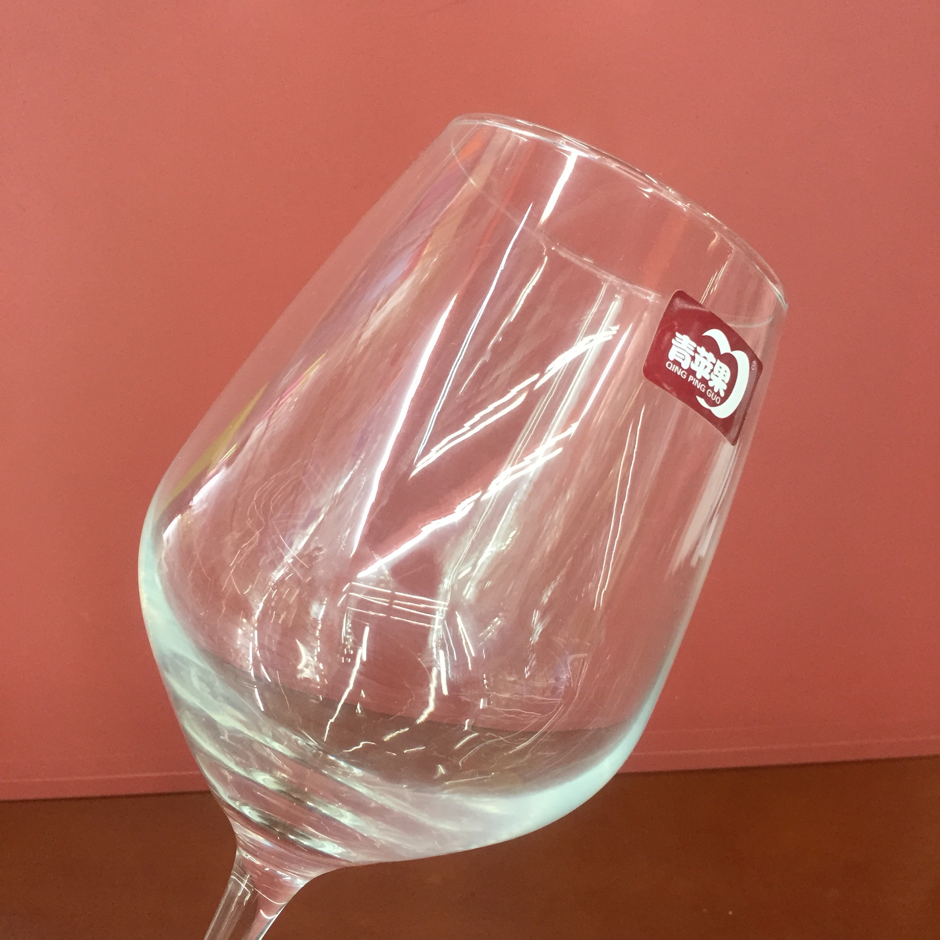 特价青苹果正品无铅玻璃红酒杯 白葡萄酒杯 高脚杯 玻璃杯酒具