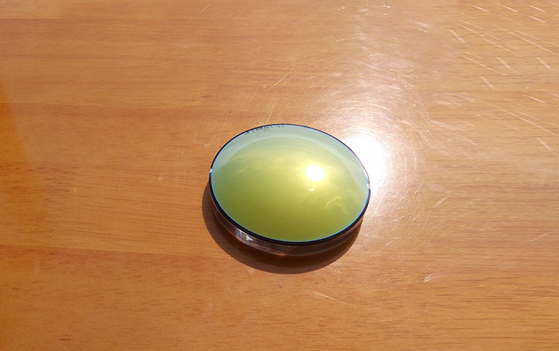 厂家批发树脂镀膜偏光太阳镜片半成品炫彩黄眼镜片 必看近视散光