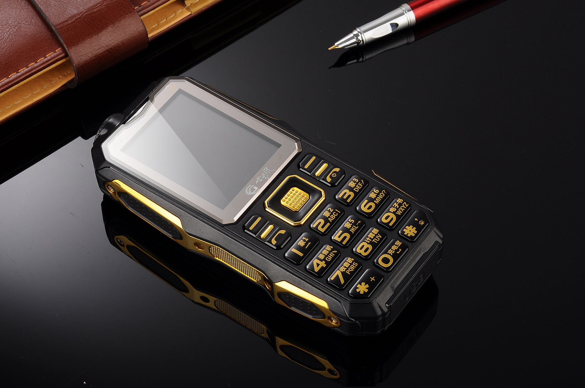 军工三防3卡3待全网通老人电信手机待机180天cdma大哥大手机三网通