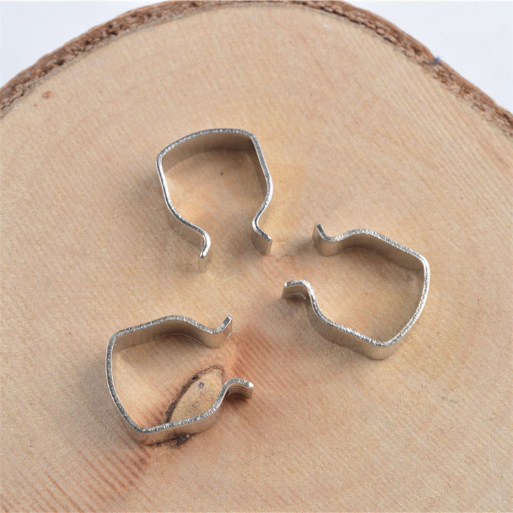 u型模具不锈钢弹簧 五金弹片冲压件 扁带折弯成型u型波形片弹簧