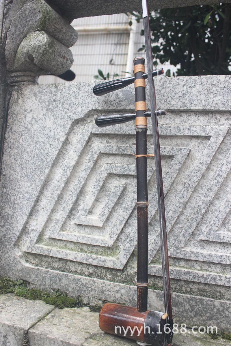 厂家供应京胡乐器初学者 紫竹京胡 专业演奏京胡乌蛇皮西皮二黄