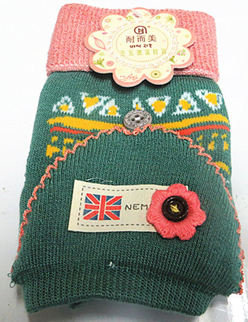 正品耐尔美时尚女士翻盖半指手套n-1612